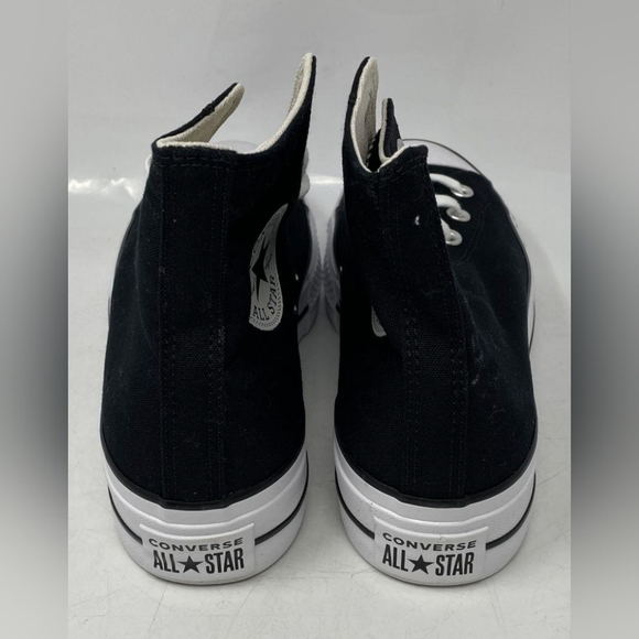 Converse Chuck Taylor All Star Lift Black White Sneakers Wmn's Size 5.5 NWOT - Picture 7 of 10